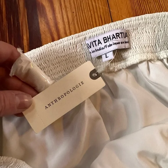 NWT ANTHROPOLOGIE KAVITA BHARTIA Ruffle Maxi Skirt - Picture 7 of 7